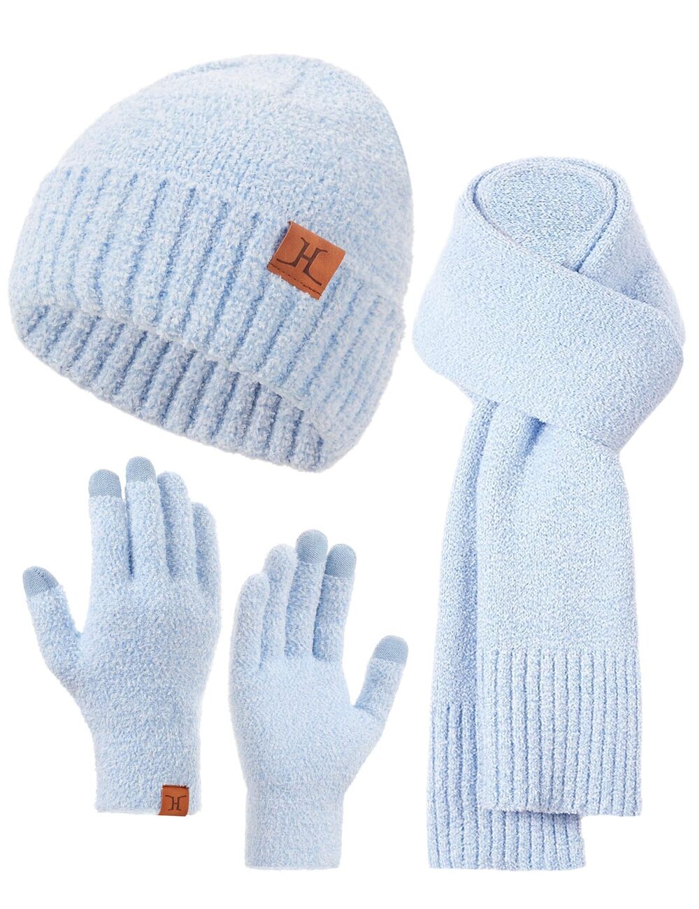 7901 Hat Scarf And Gloves , Winter Hats Beanie Scarf Cold Weather